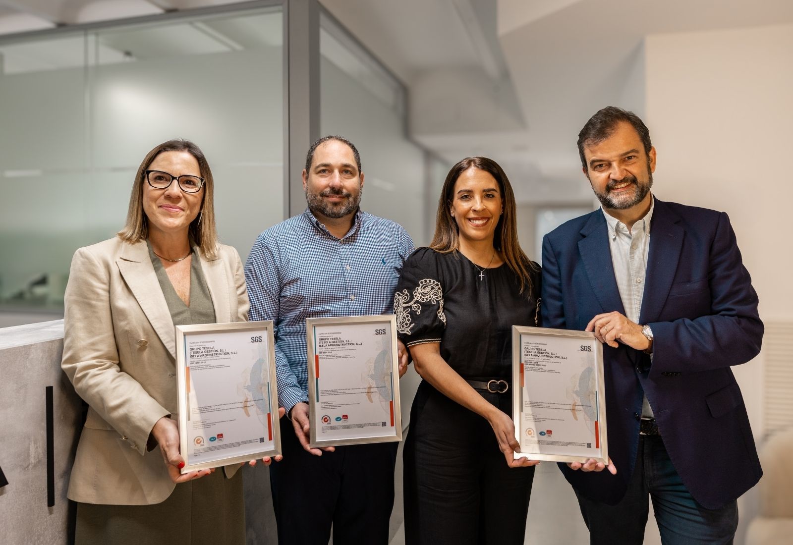 Grupo Tesela obtiene las certificaciones ISO